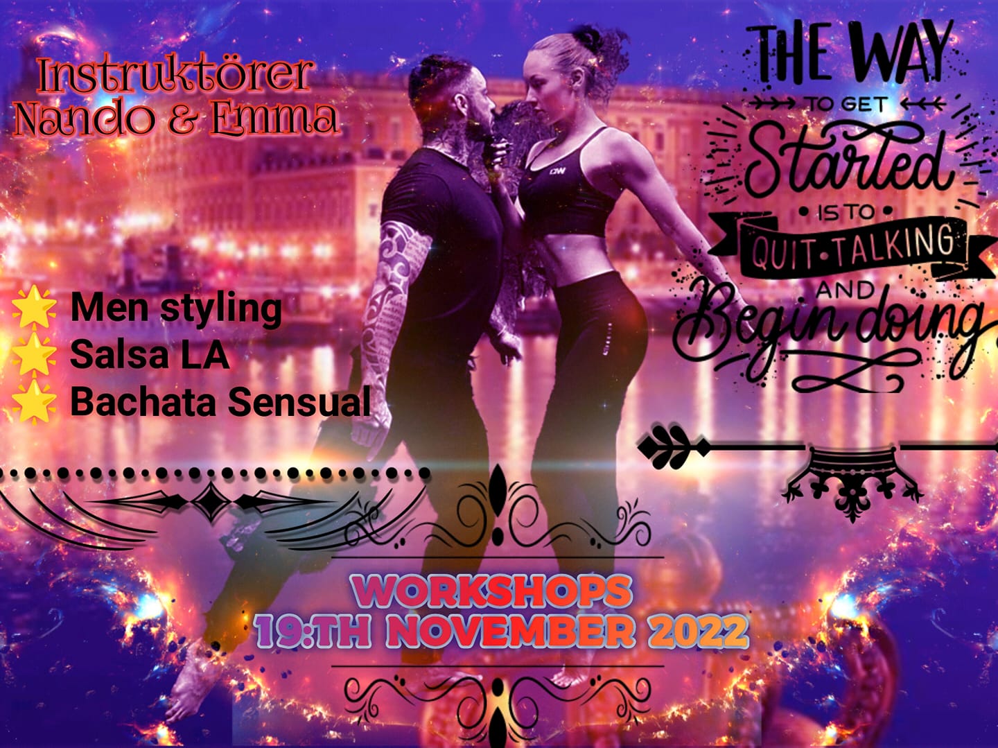 Latin dance workshops - con Nando & Emma 19:th november