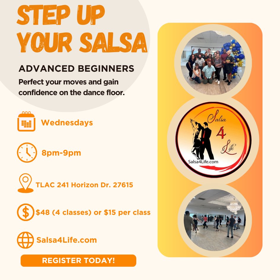 Salsa 4 Advanced Beginners - Drop-ins allowed