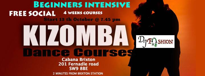 Kizomba Thursday FREE SOCIAL Dj Fashion Kizomba Beginners Intensive