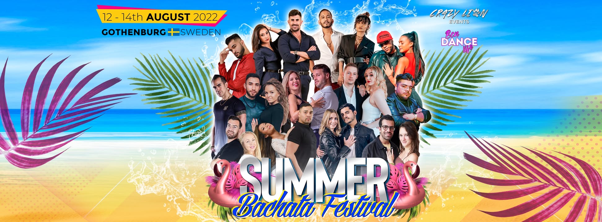 Summer Bachata Festival 12-14th Aug 2022 Gothenburg, Sweden