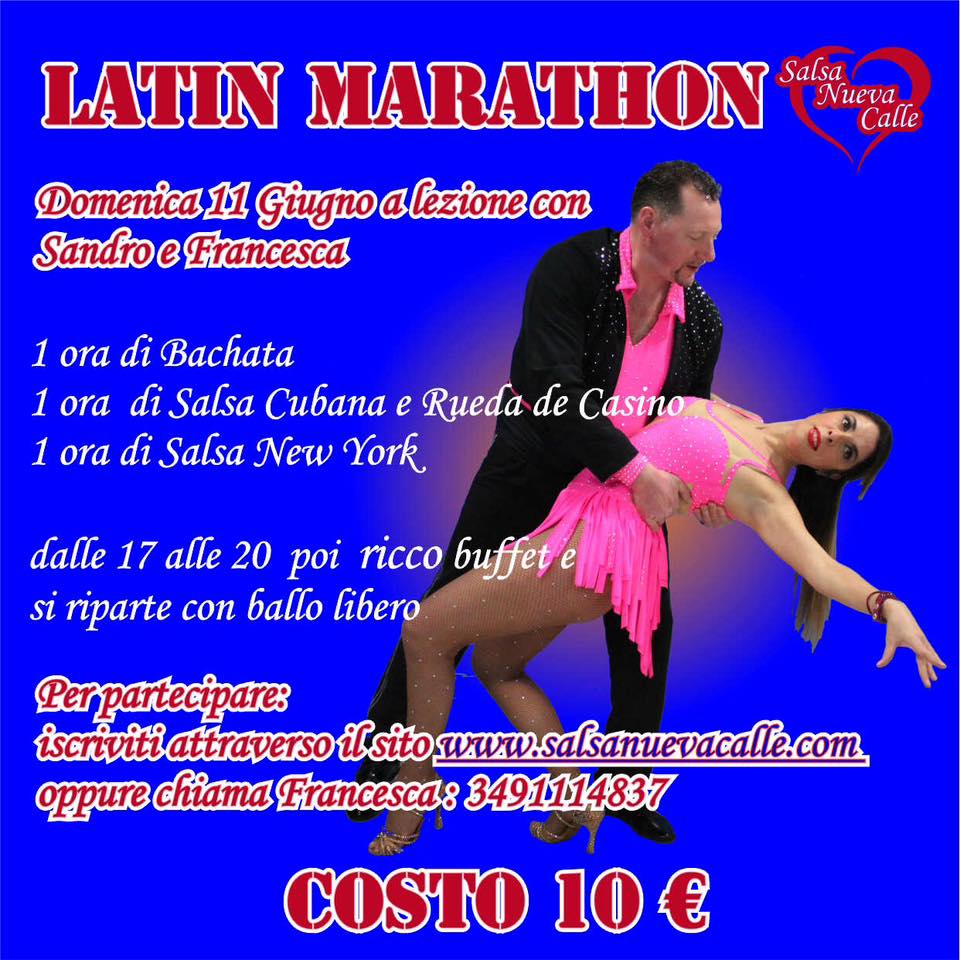 Latin Marathon 11 Giugno 2023