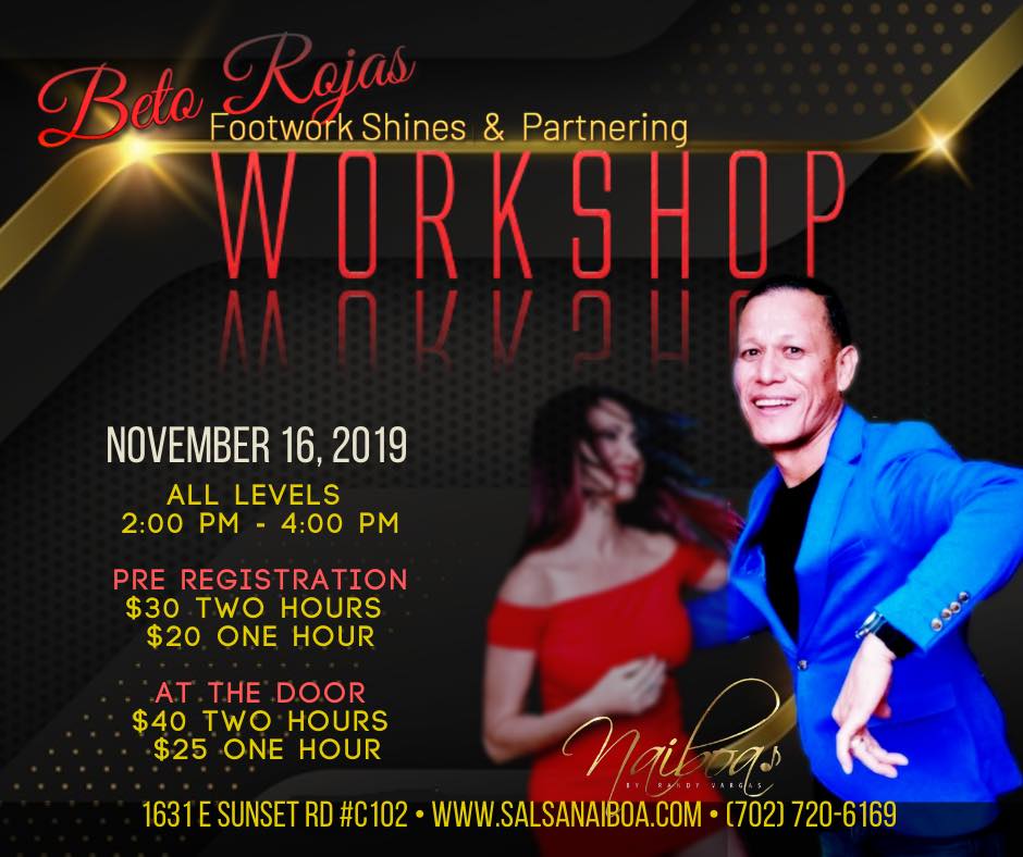 Beto Rojas Workshop