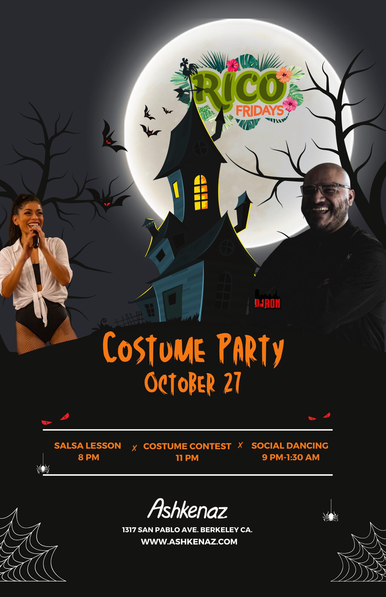 RICO FRIDAY Costume Party - OCT. 27