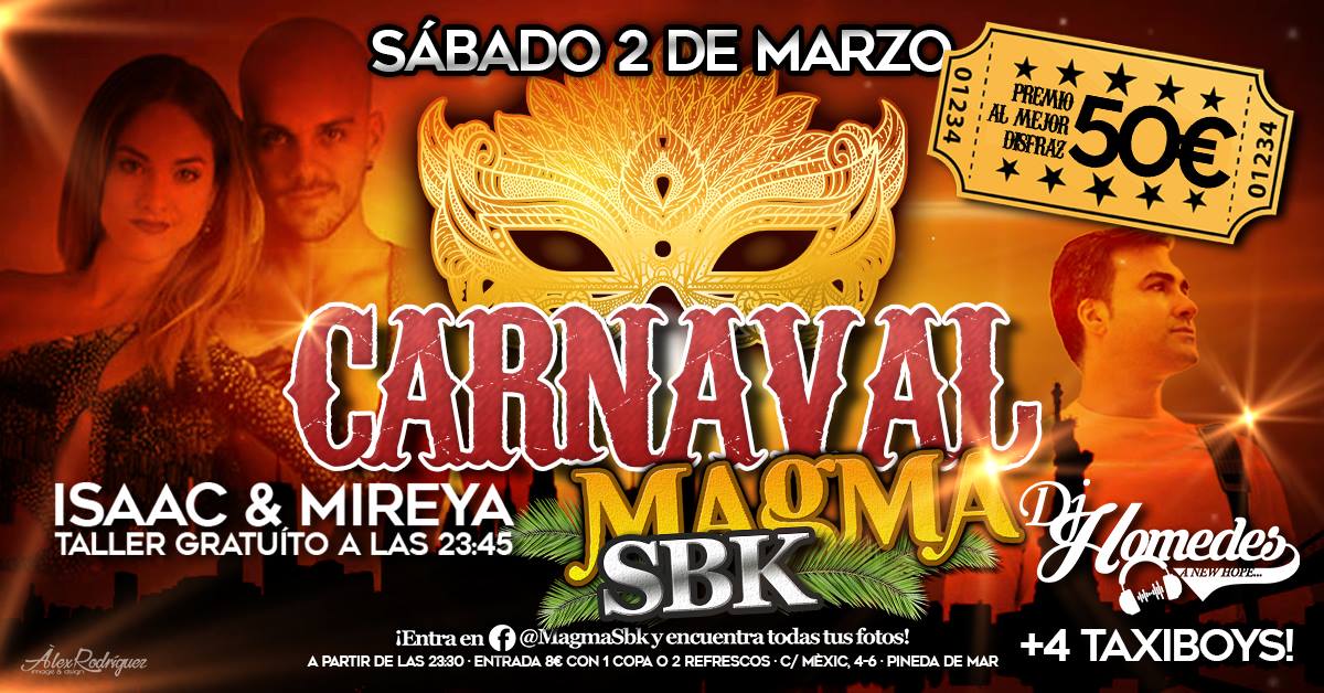 ¡Magma SBK Sábado 02 Marzo Taller Gratuito Isaac&Mireya!