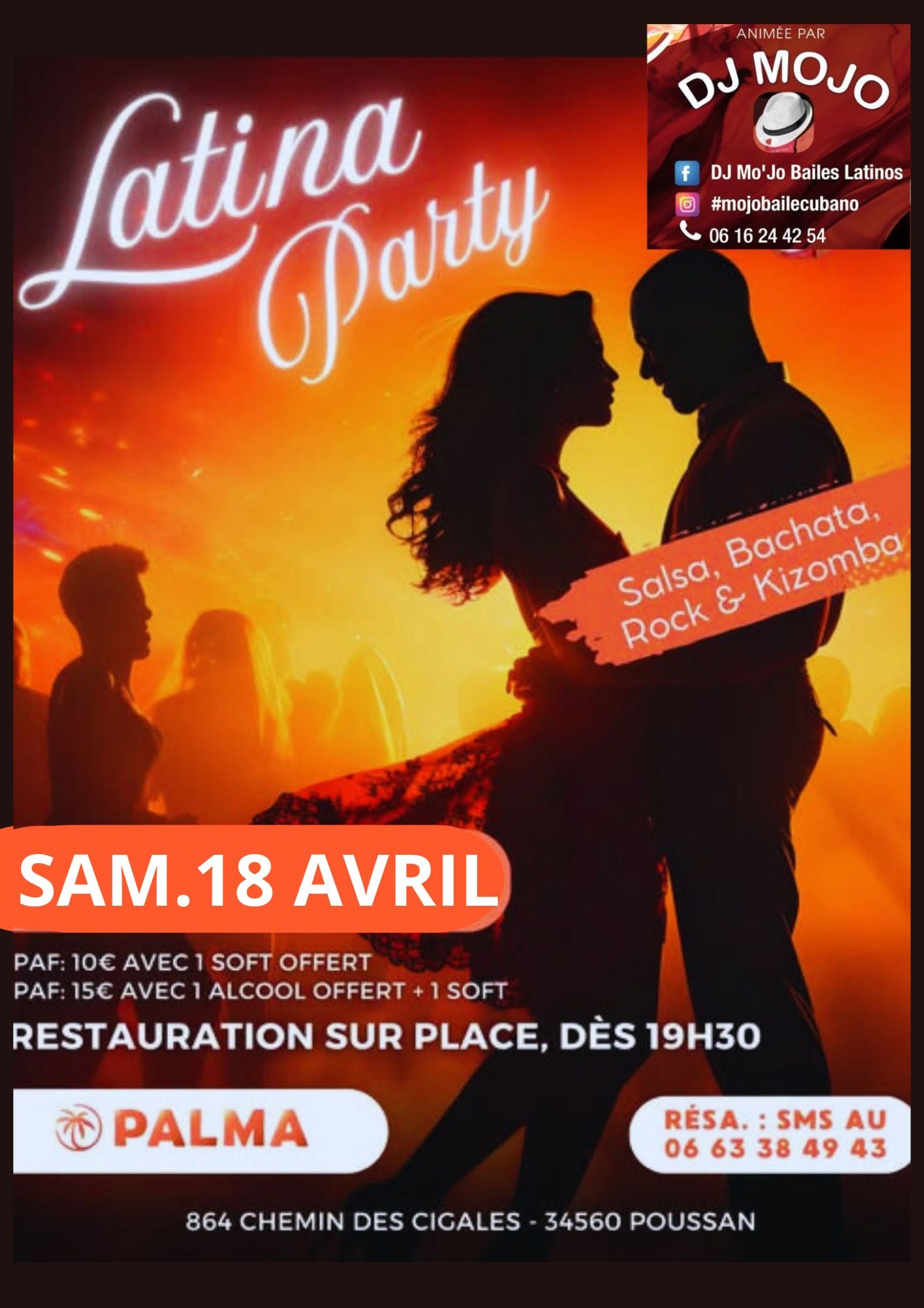 LATINA PARTY SBKR OPALMA POUSSAN