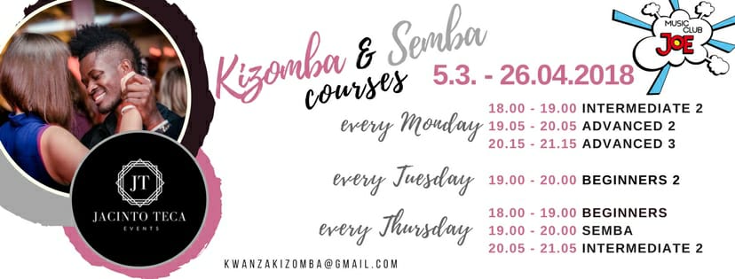 KIZOMBA And SEMBA COURSE WITH JACINTO TECA