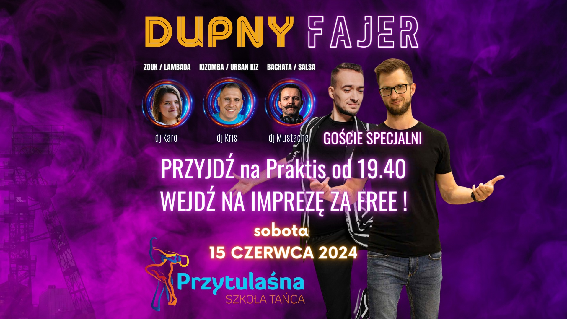 DUPNY FAJER kizomba urbankiz, zouk, bachata, salsa