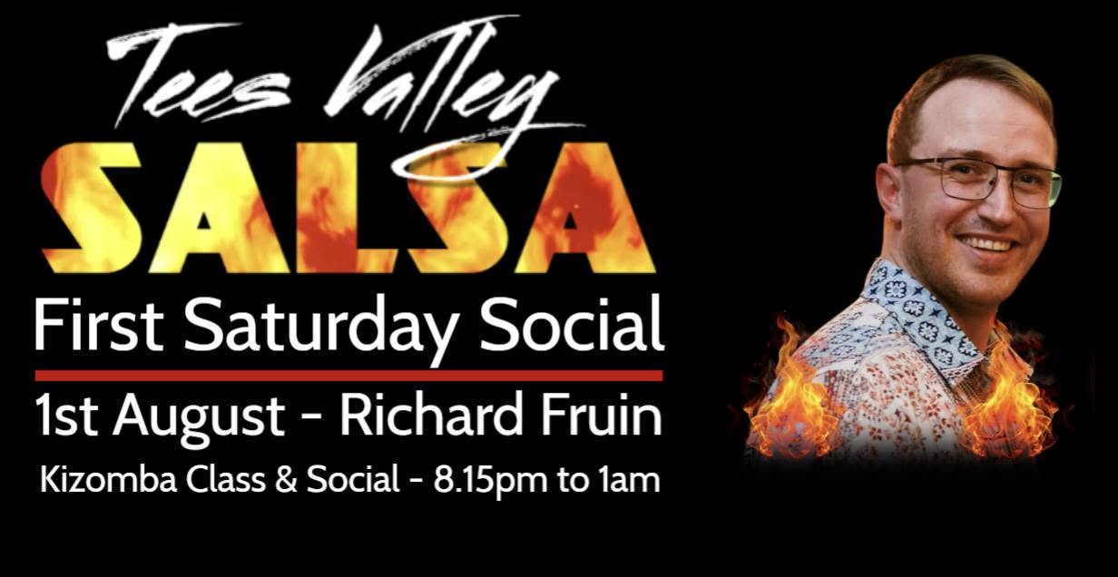 Tees Valley Salsa - First Saturday Social - AUGUST with Richard Fruin