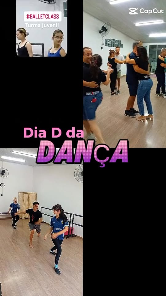 DIA D -Oficinas gratuitas de dança!