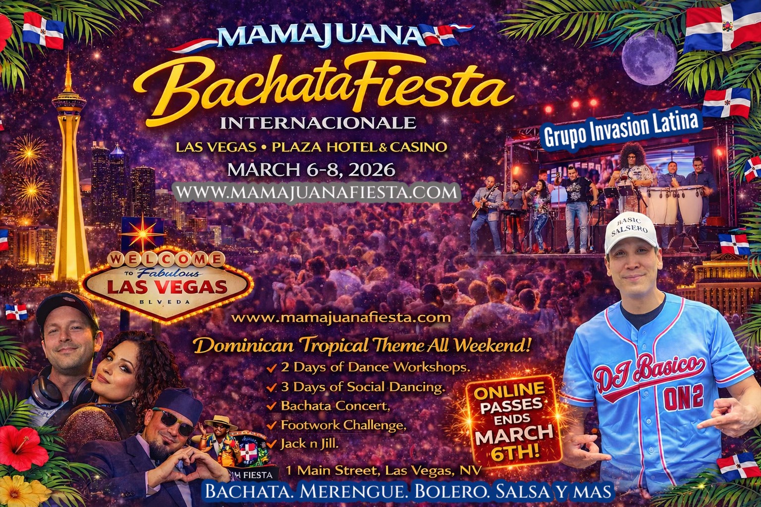 MAMAJUANA BACHATA FIESTA LAS VEGAS