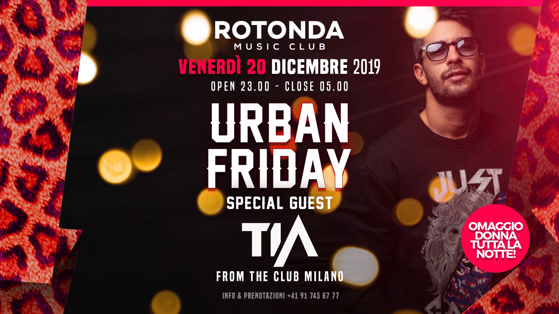 20.12 Dj TIA • Urban Friday