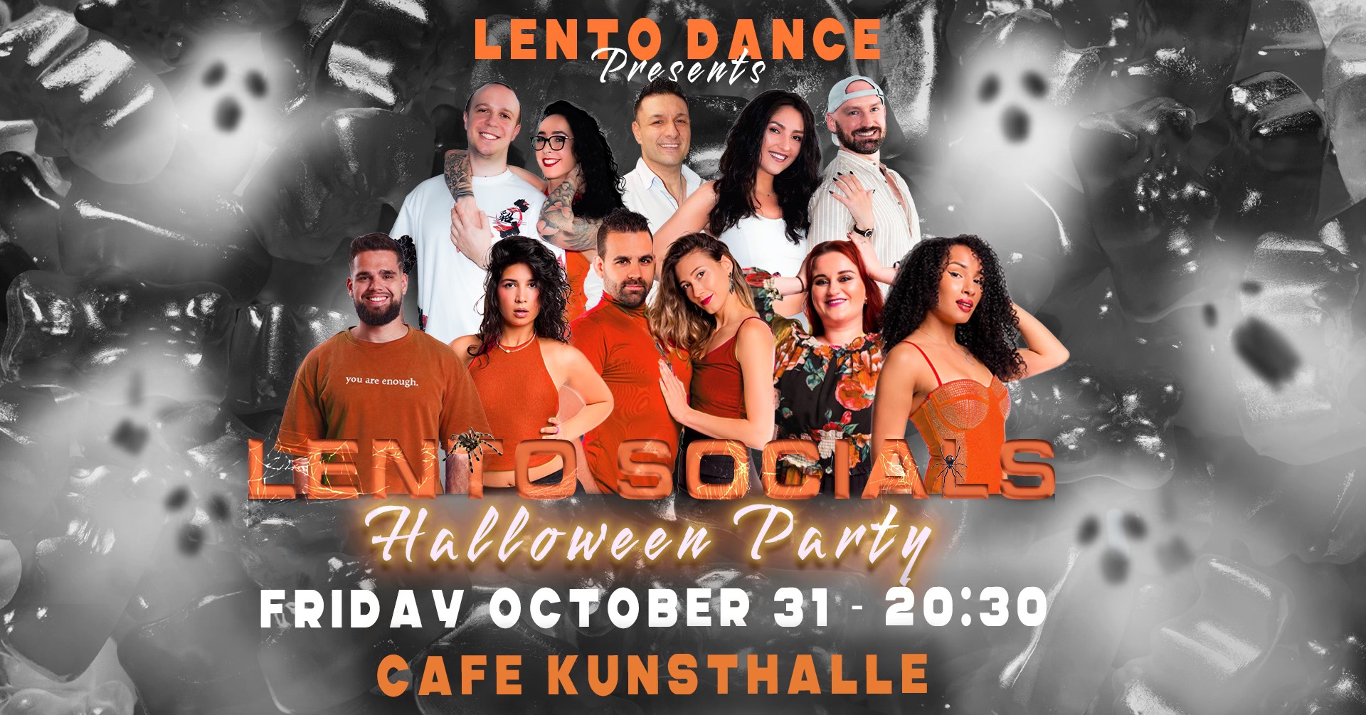 🎃 Lento Socials - Bachata Halloween Party @ Café Kunsthalle
