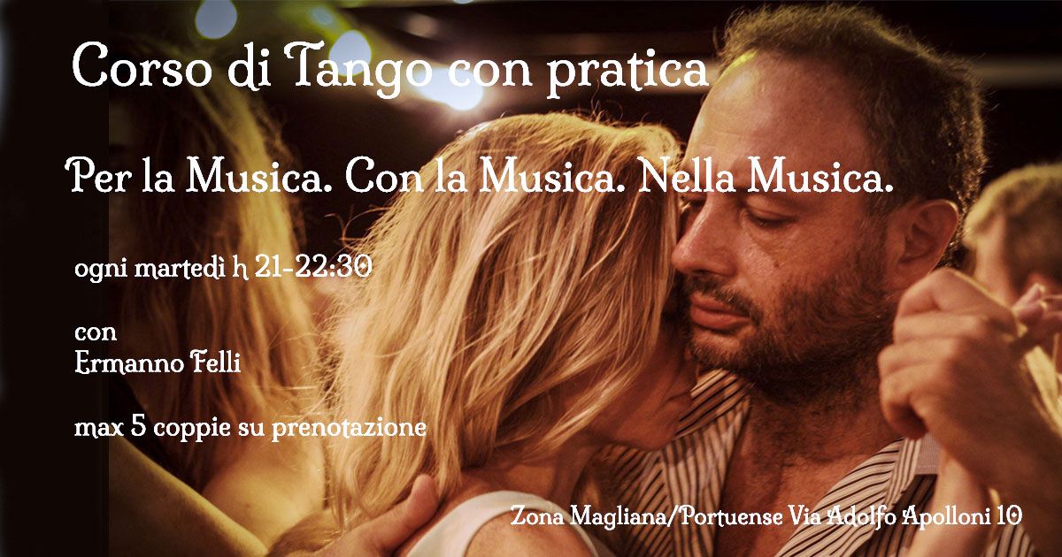 Inizio corsi tango a magliana