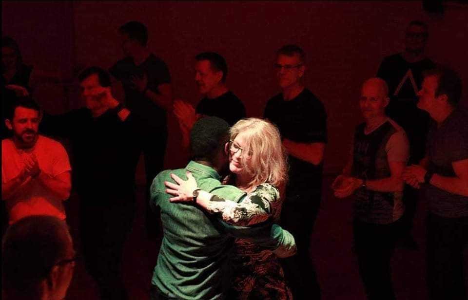 Kizomba dropin på Folkestedet