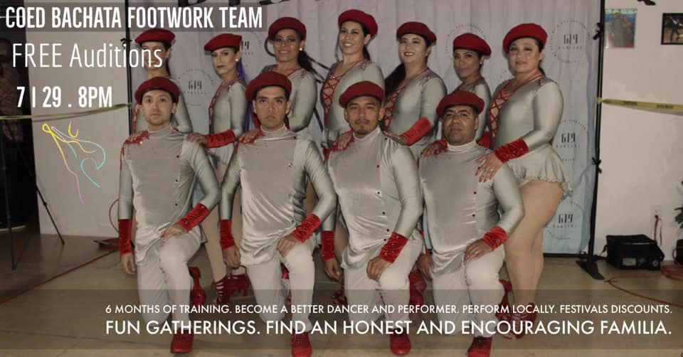 Coed Bachata Footwork Team Auditions