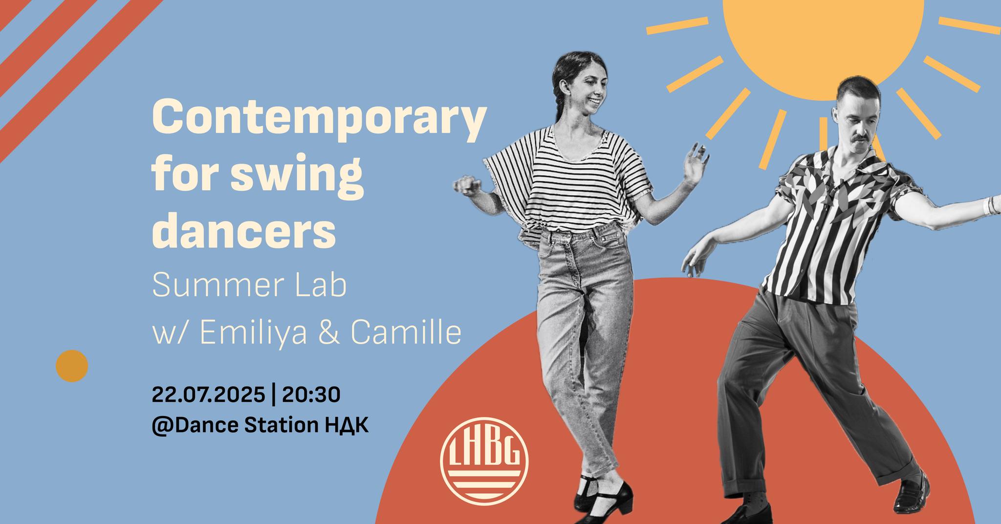 Summer Lab: Contemporary for swing dancers with Emiliya & Camille