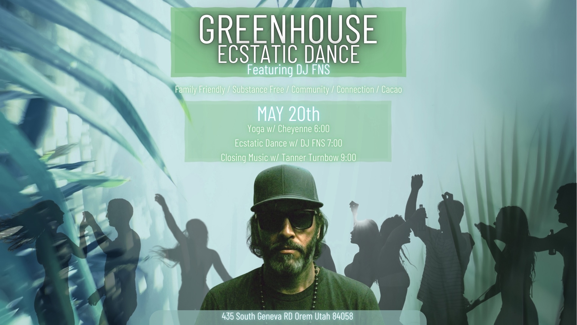 Greenhouse Ecstatic Dance w DJ FNS