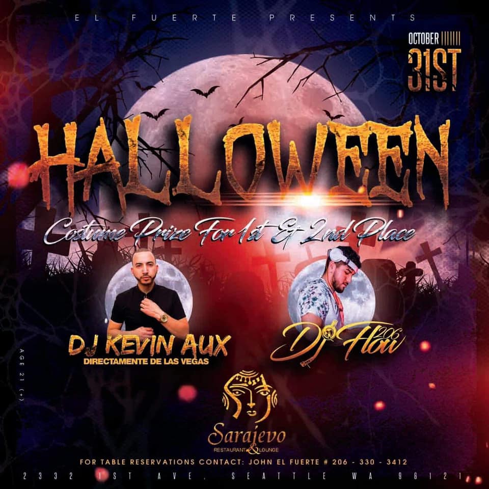 Best Latin Halloween Party 21+