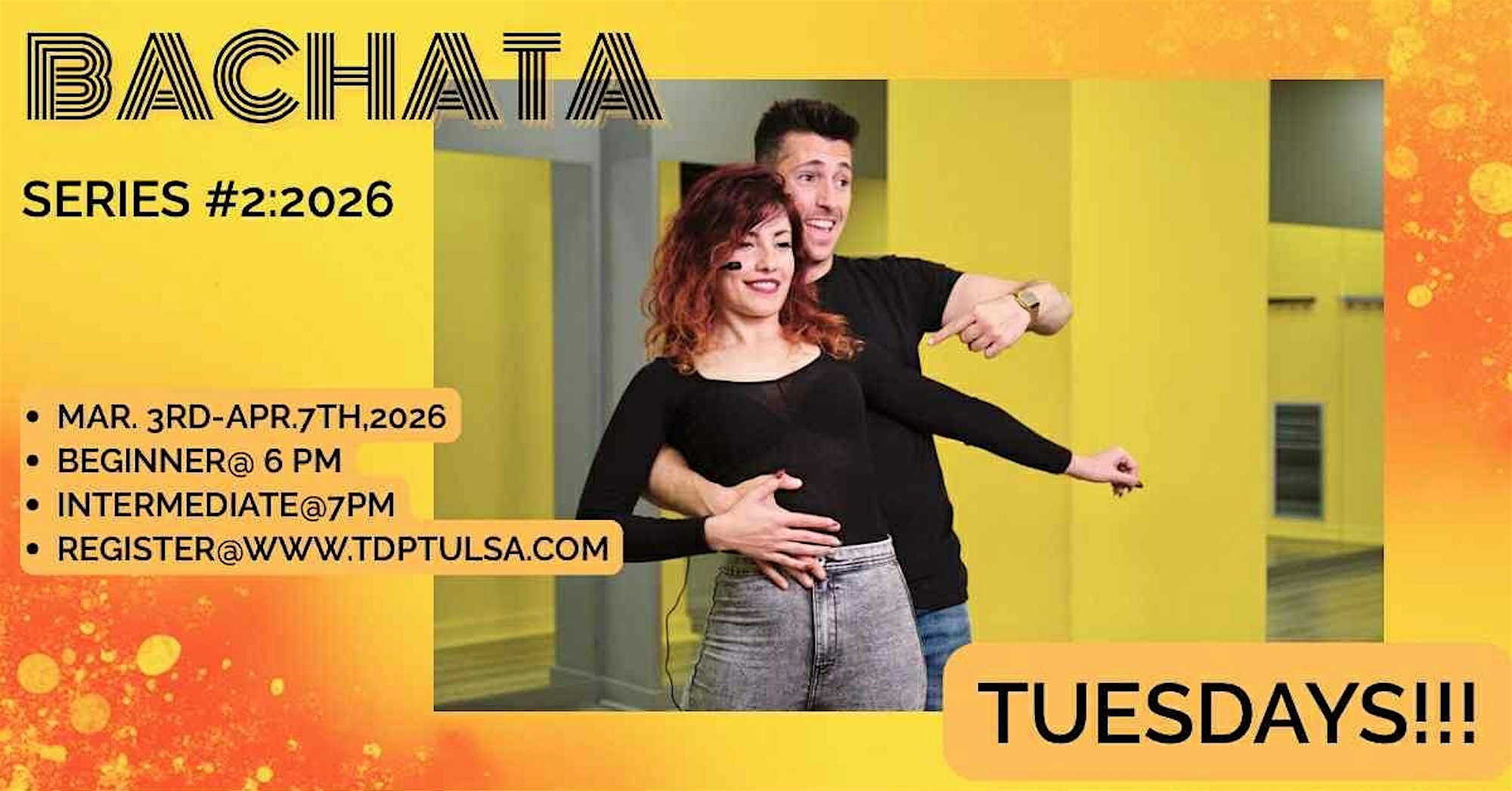 6 WEEK SERIES #2: MODERN SENSUAL BACHATA 2026