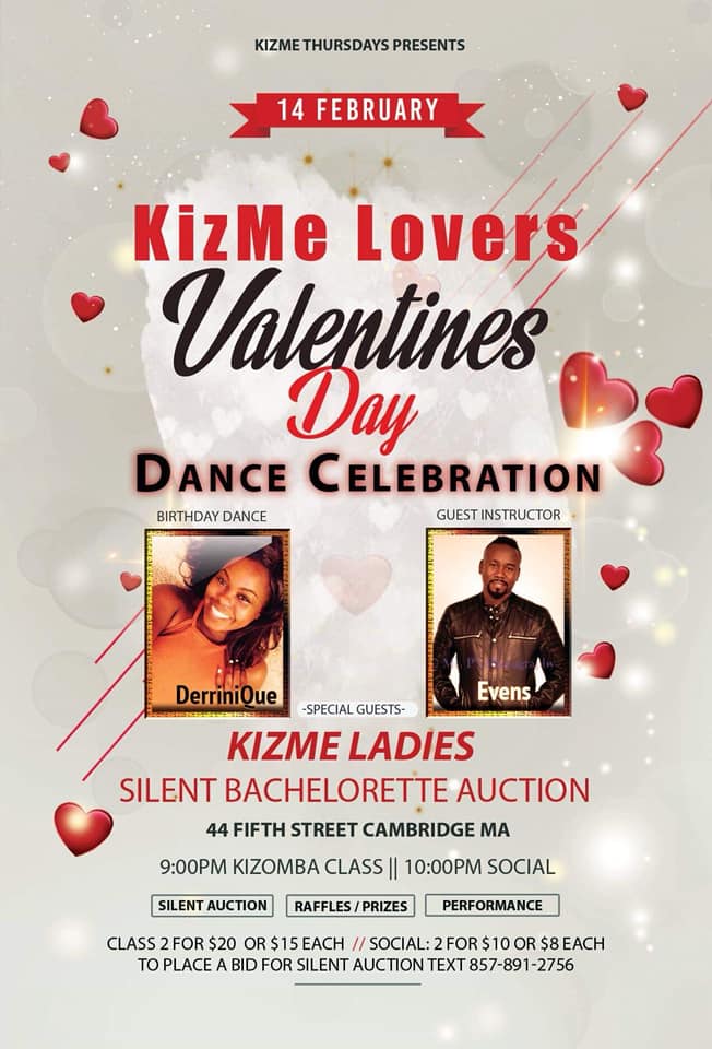 KizMe Lovers Vday Dance Celebration