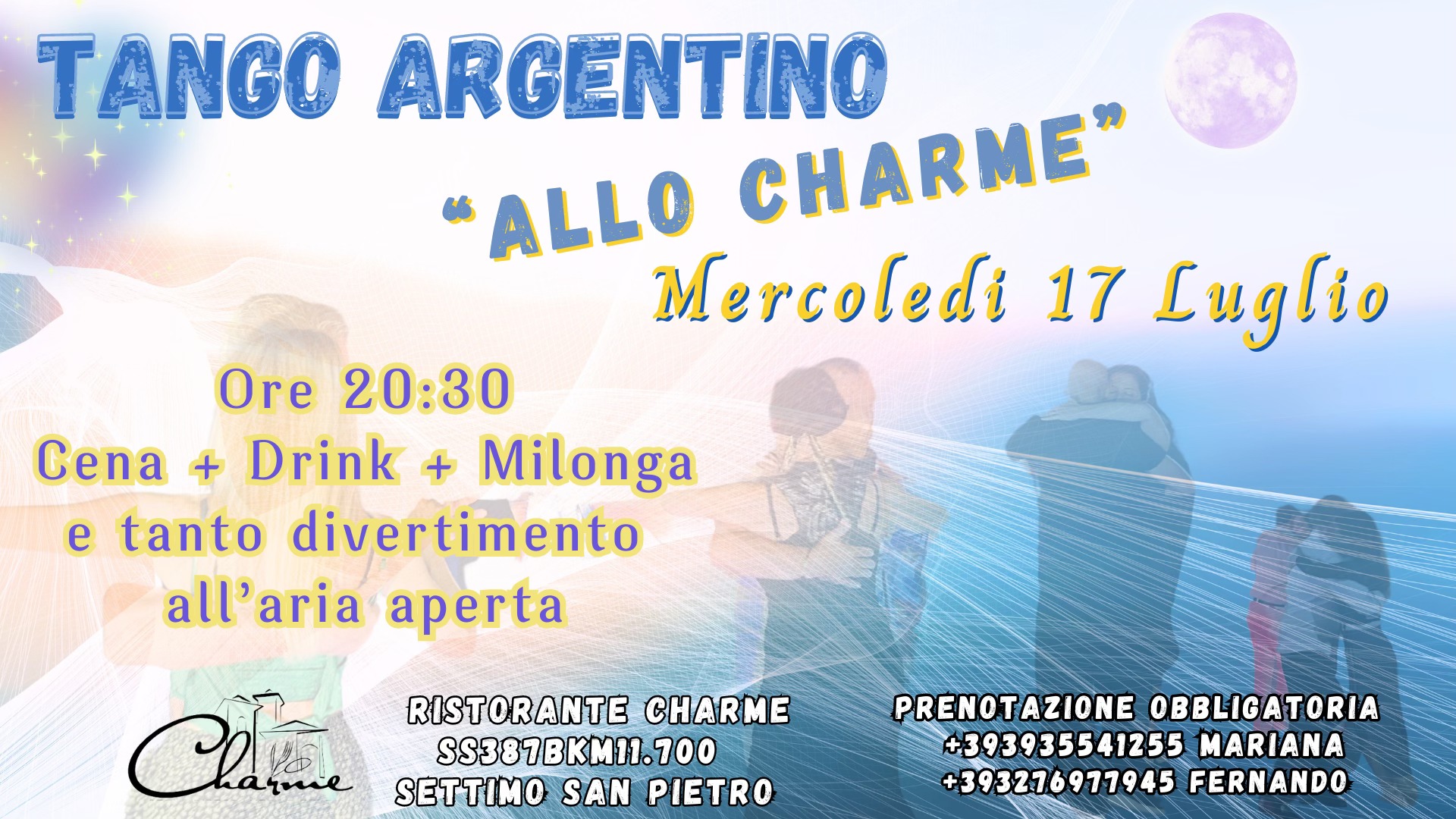 TANGO Argentino allo CHARME Cagliari