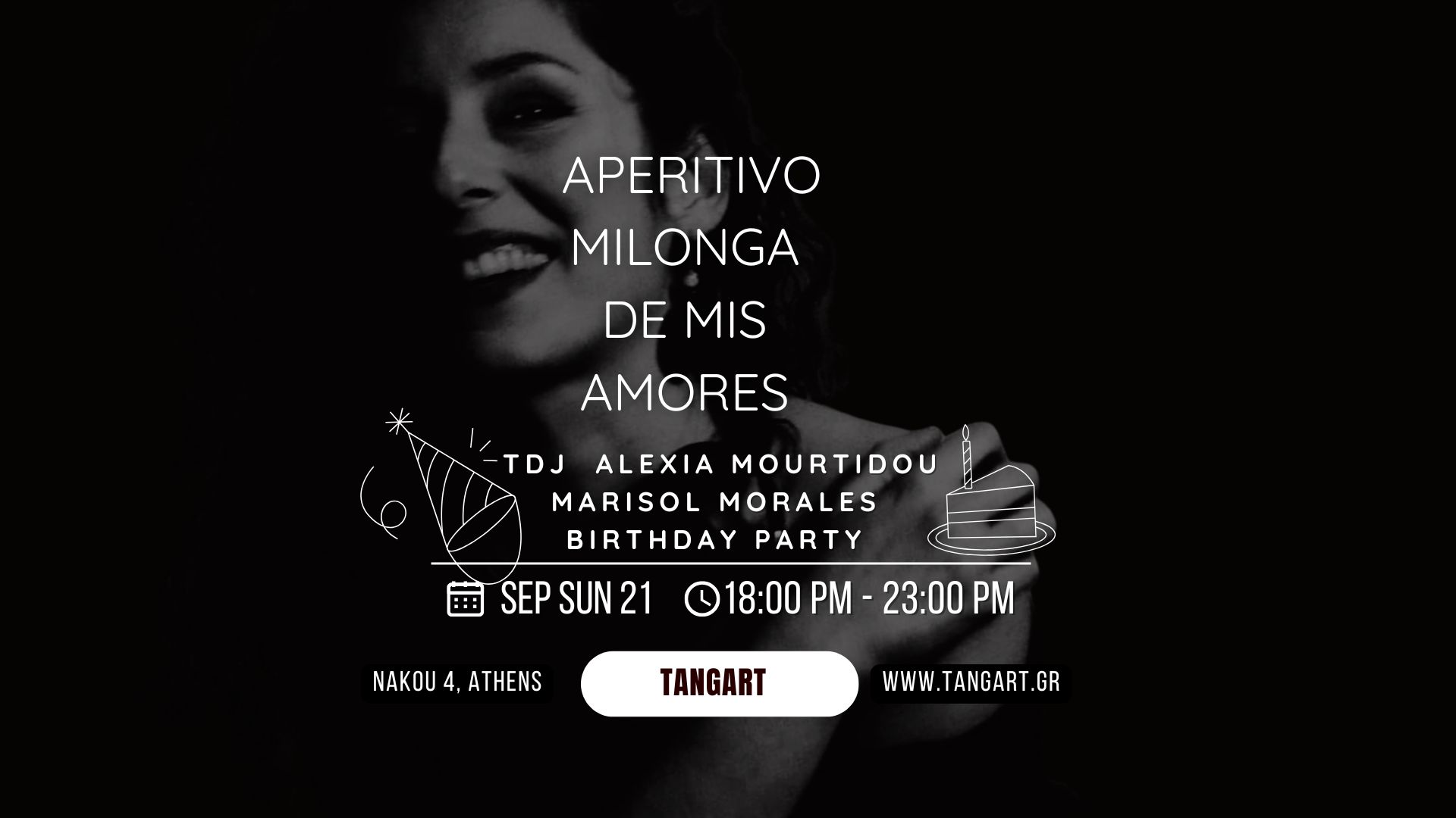 APERITIVO ๐๐ฒ๐ต๐ธ๐ท๐ฐ๐ช ๐ญ๐ฎ ๐ถ๐ฒ๐ผ ๐๐ถ๐ธ๐ป๐ฎ๐ผ TDJ Alexia Mourtidou