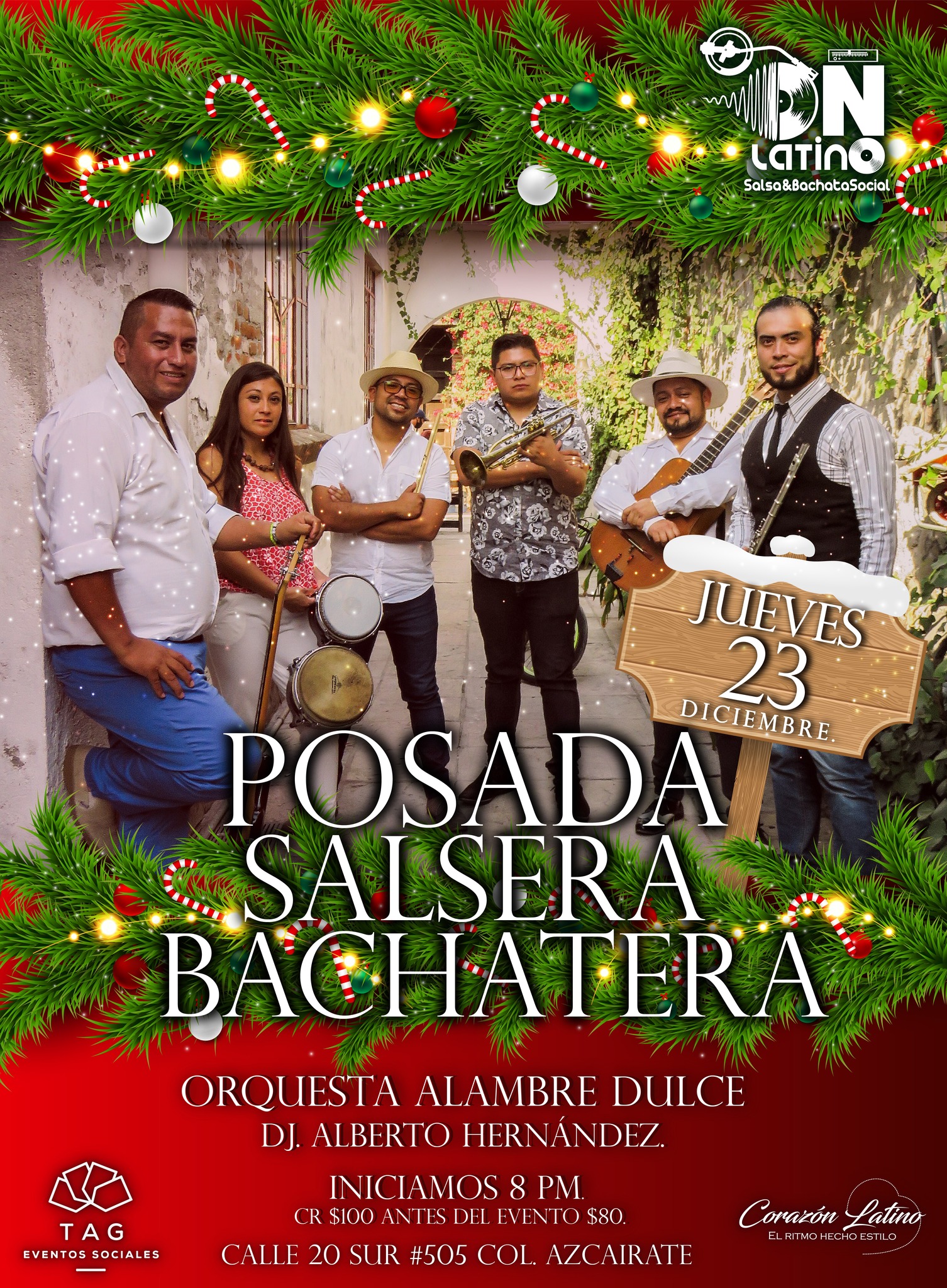 POSADA ONLATINO SALSA & BACHATA SOCIAL