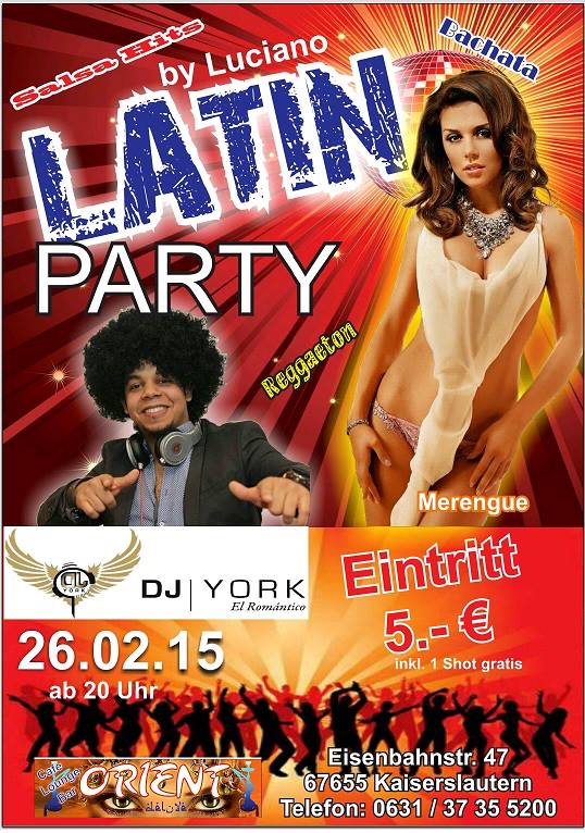 GRAN PREMIER!!!! LAtiN PArtY!!! by Luciano and ♛ DJ YORK El Romantico ♛