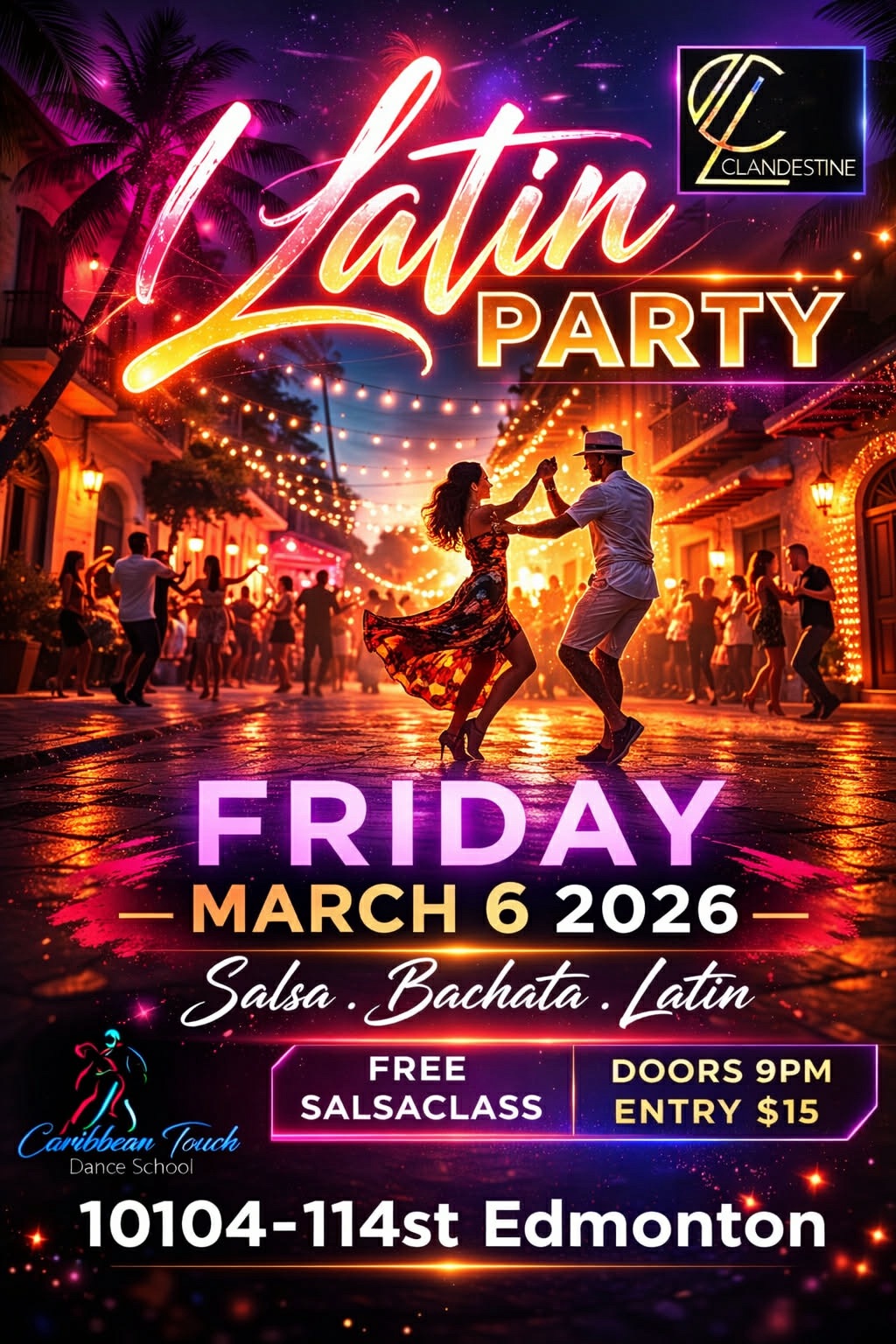 Latin S.B.K.L party at Clanbdestine Club