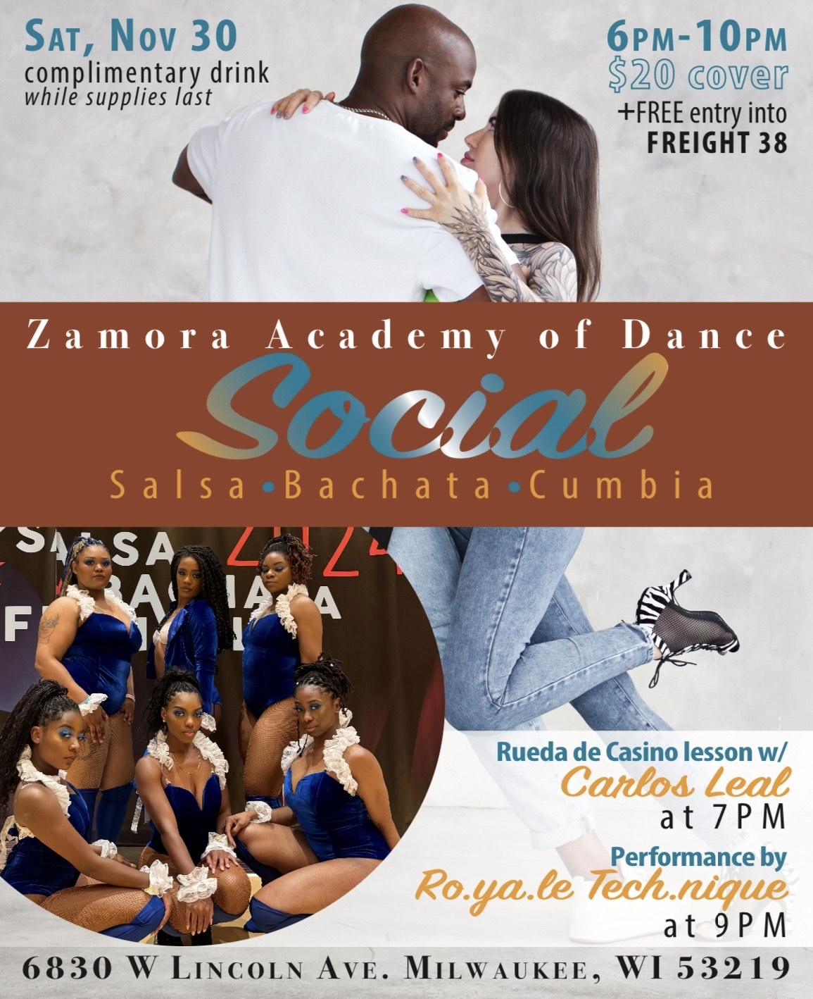 Zamora Academy of Dance Social!