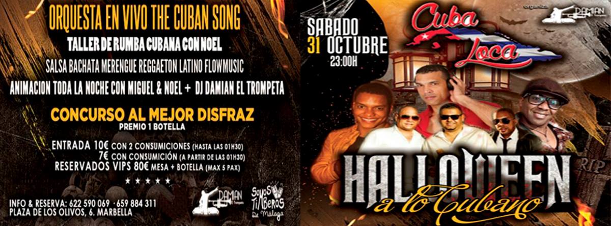 HALLOWEEN a lo CUBANO !!! Marbella