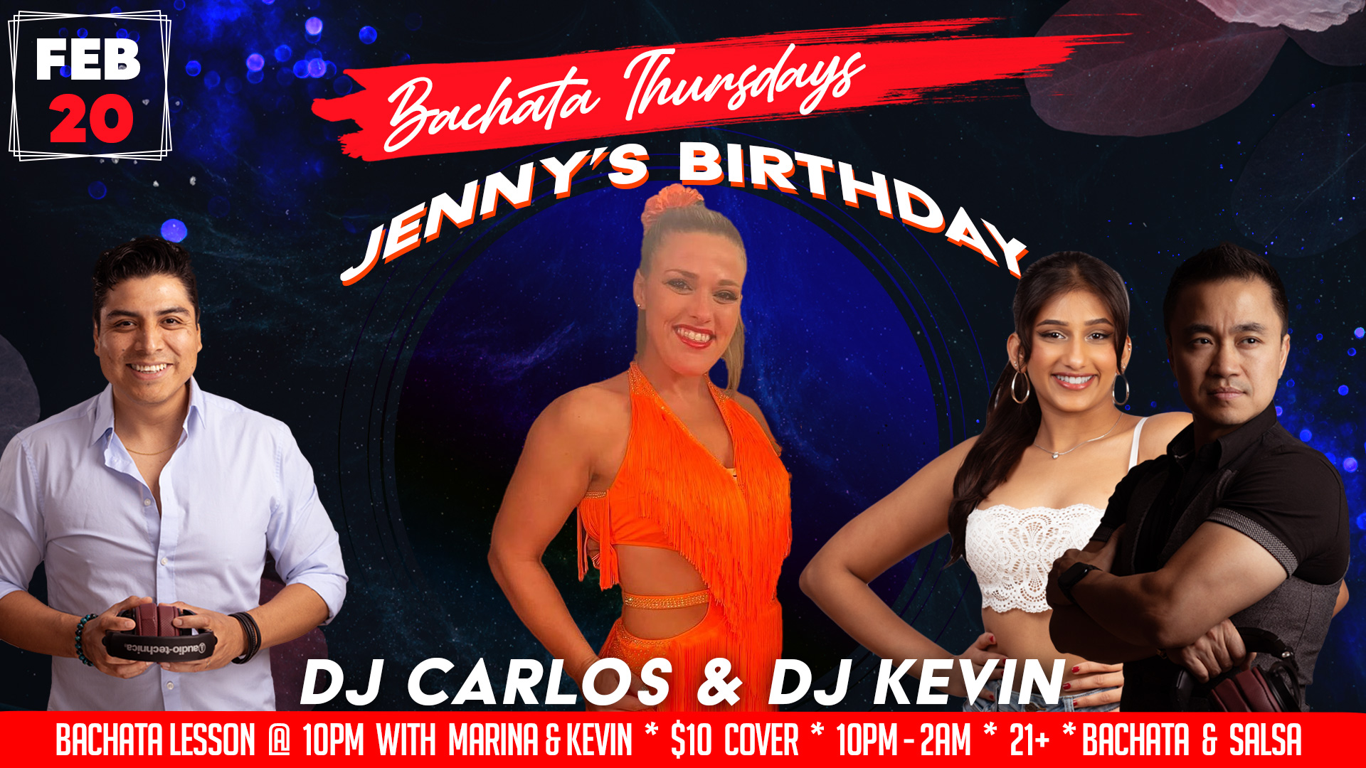 Bachata Thursdays FEB 20