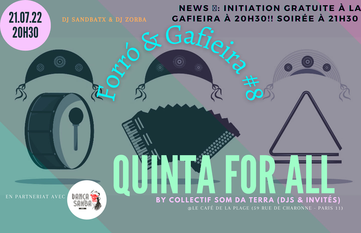 Quinta For All - Forró & Gafieira #5