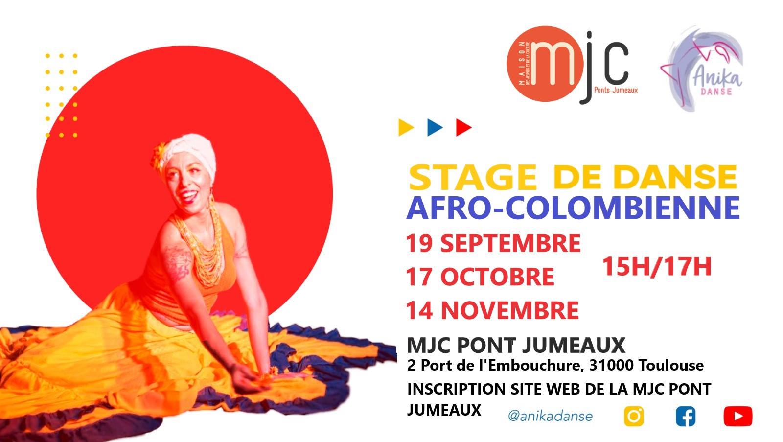 Stage de danse afro-colombienne