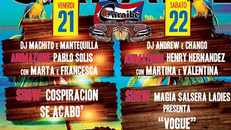 Serata Salsa - Show Cospiraciòn Stage Gratuitii Bachata Kizomba