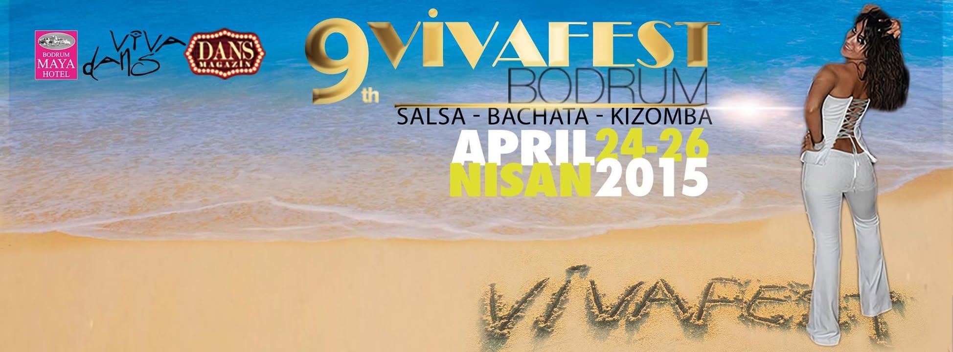 JADORE Ailesi olarak 9th VİVAFEST 'Salsa,Bachata,Kizomba' BODRUM'a gidiyooooruzzzzz :)