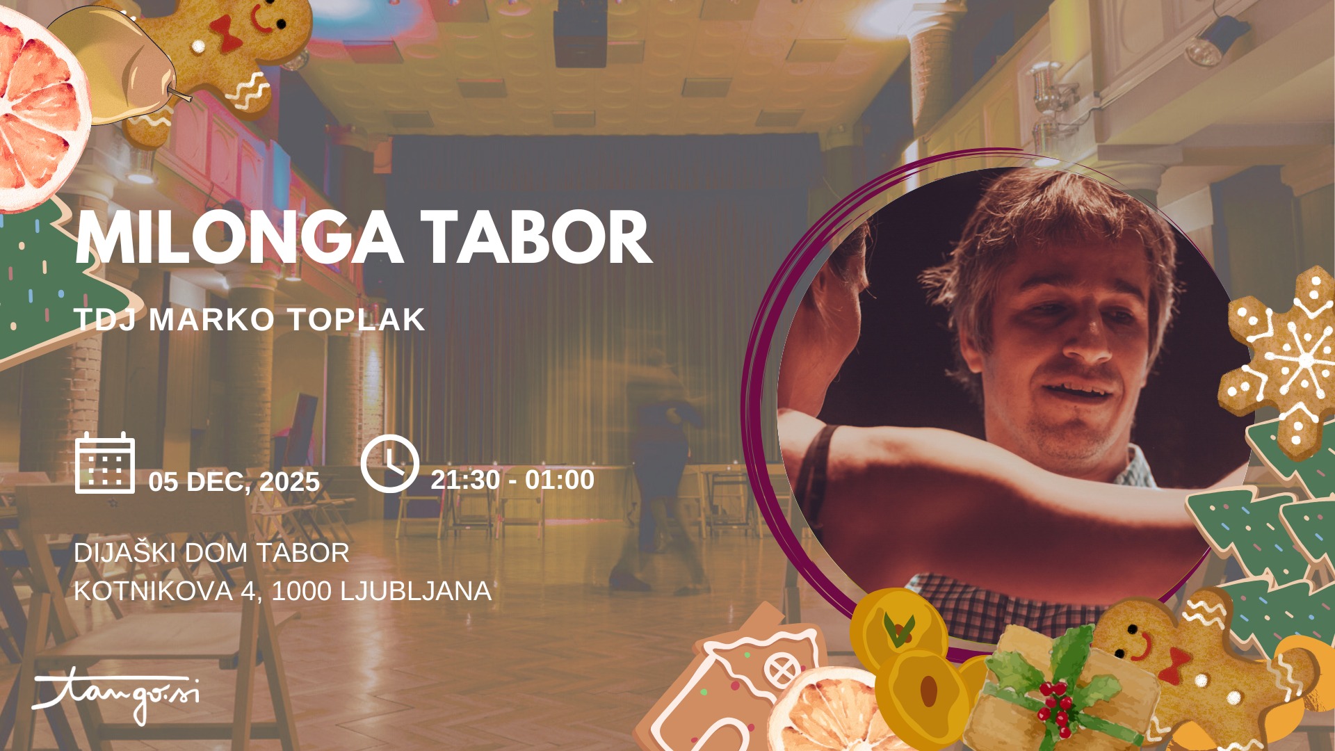 Milonga Tabor: TDJ MARKO TOPLAK