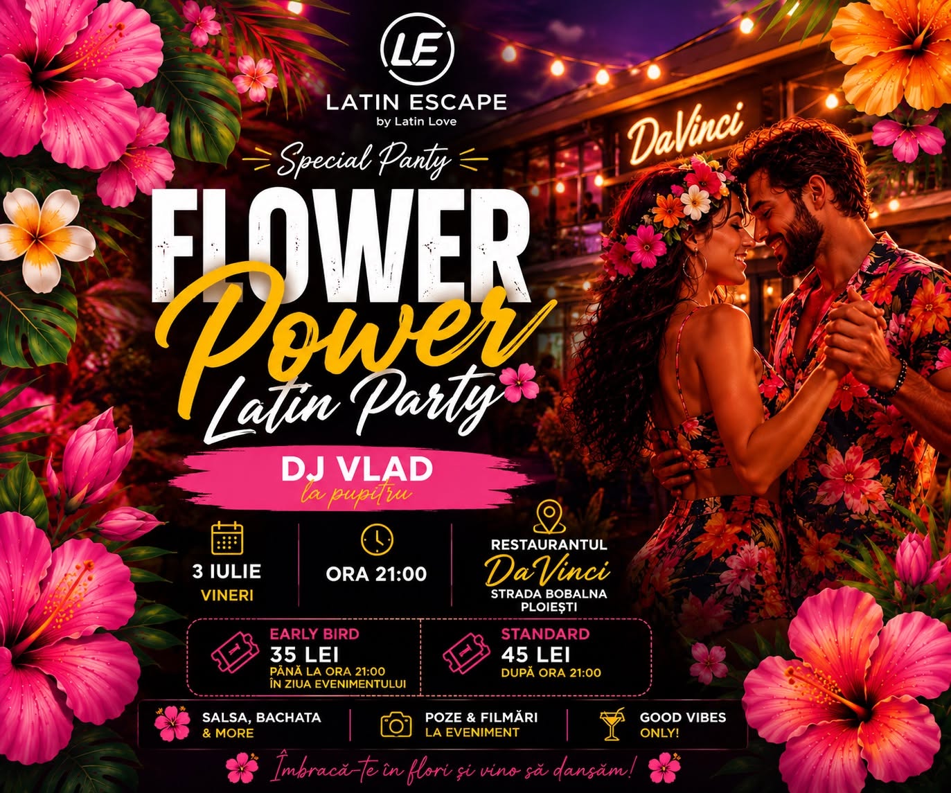 🌺🌸 FLOWER POWER LATIN PARTY 🌸🌺