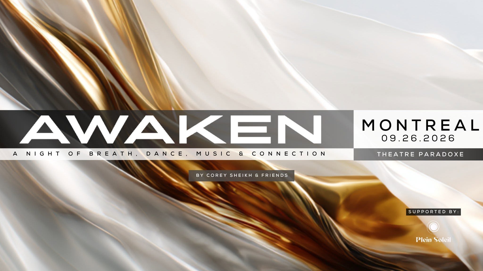 AWAKEN Experience MTL - Breath, Dance, Sound