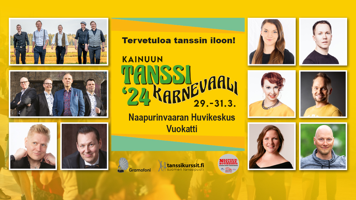 Kainuun Tanssikarnevaali 29.-31.3.24 Naapurinvaaran Huvikeskus, Vuokatti