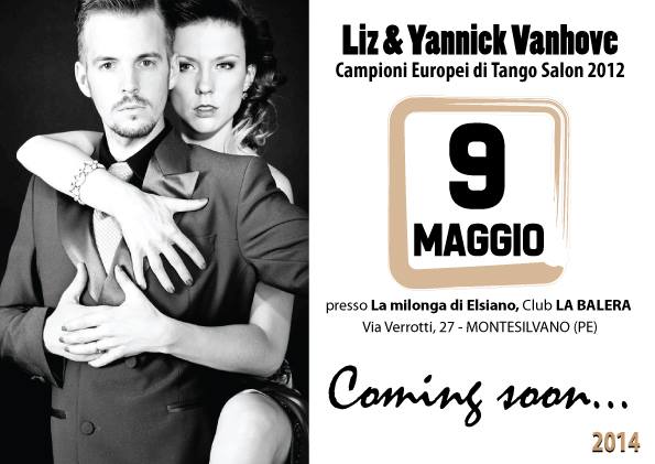 Workshop con i Campioni Europei Liz e Yannick Vanhove