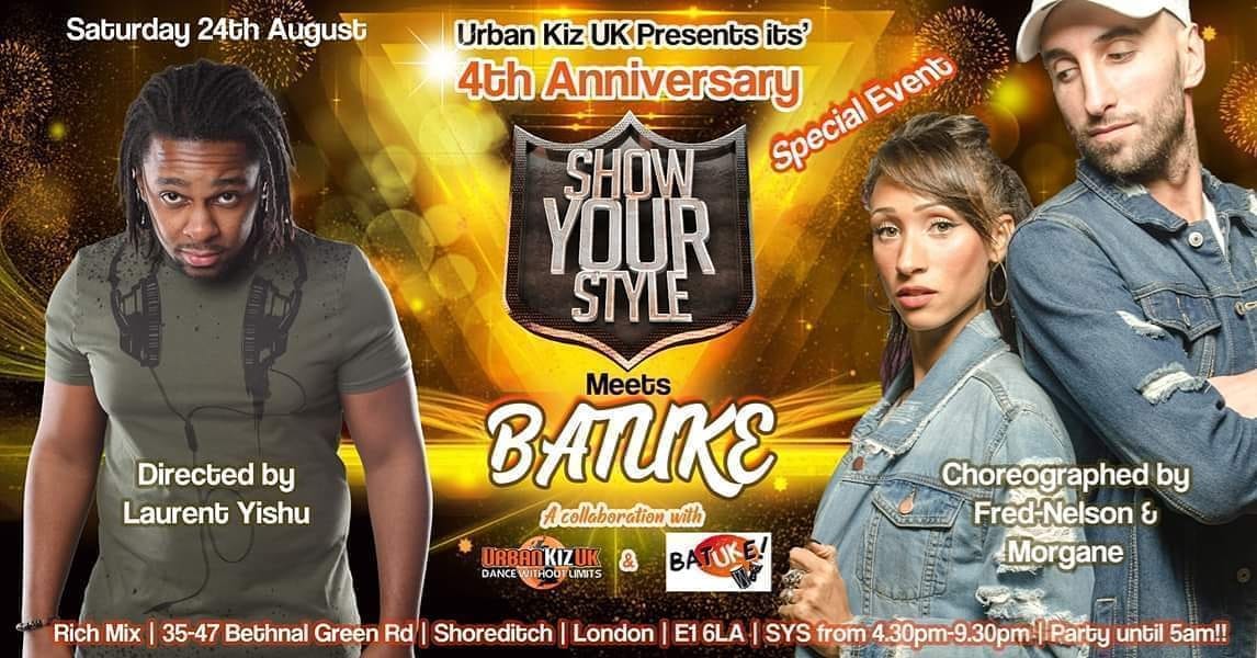 Urban Kiz UK★ 4th Anniversary Special★ SYS London Meets Batuke★