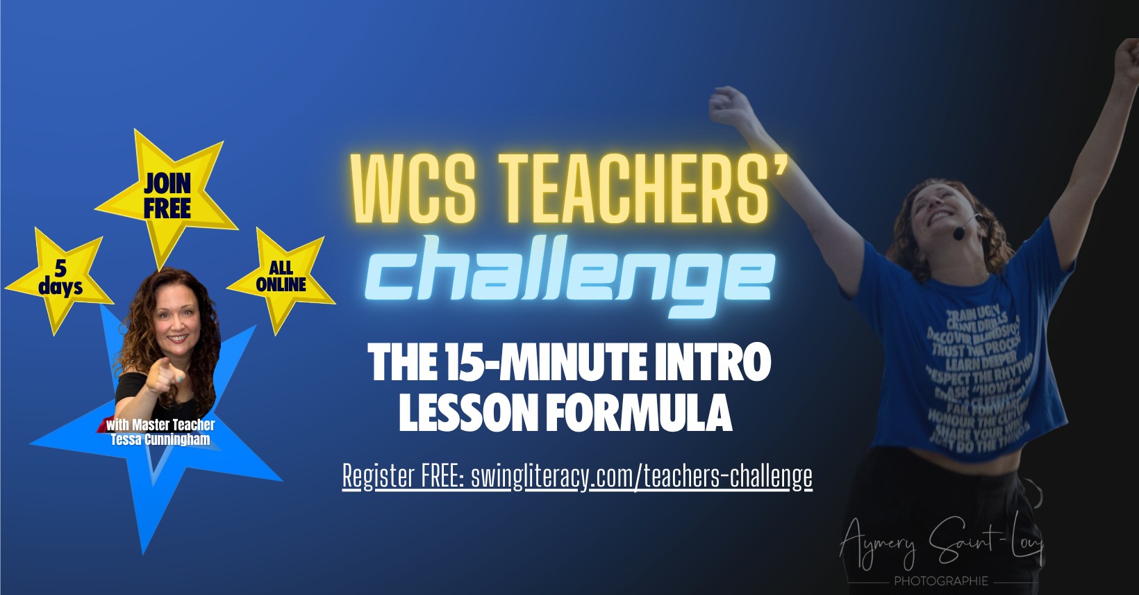 WCS Teachers' FREE 5-Day Challenge July 16-20