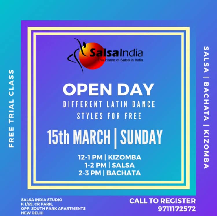 OPEN DAY - 15th March - Sunday