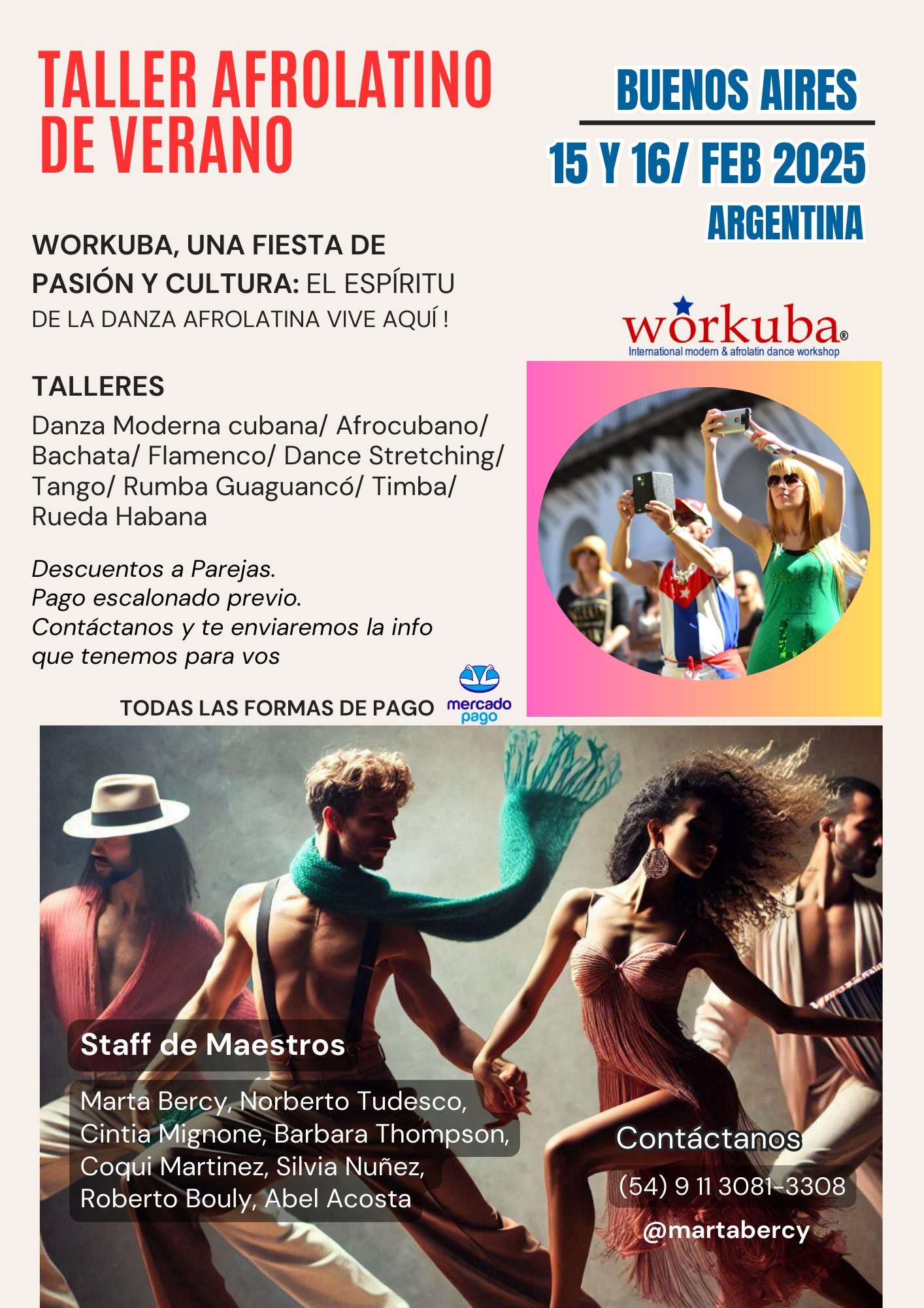 Taller de Verano Afro-Latino"Workuba" 2025