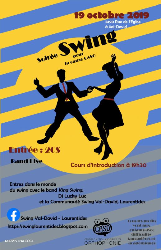 Soirée Swing pour la cause CASO