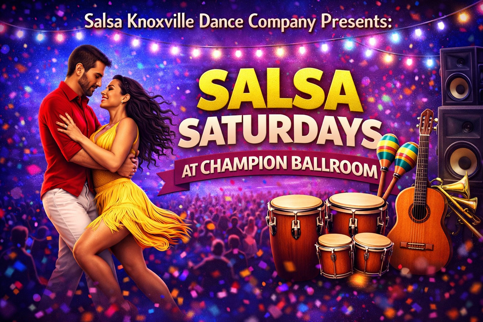 SATURDAY SALSA PARTY SALSA KNOXVILLE CHAMPION BALLROOM