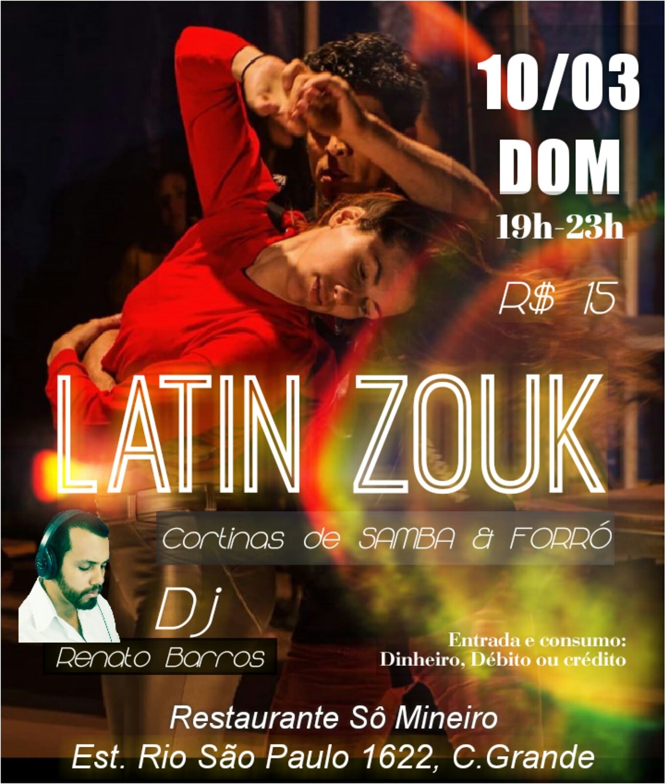 LATIN ZOUK Cortinas De Samba & Forró