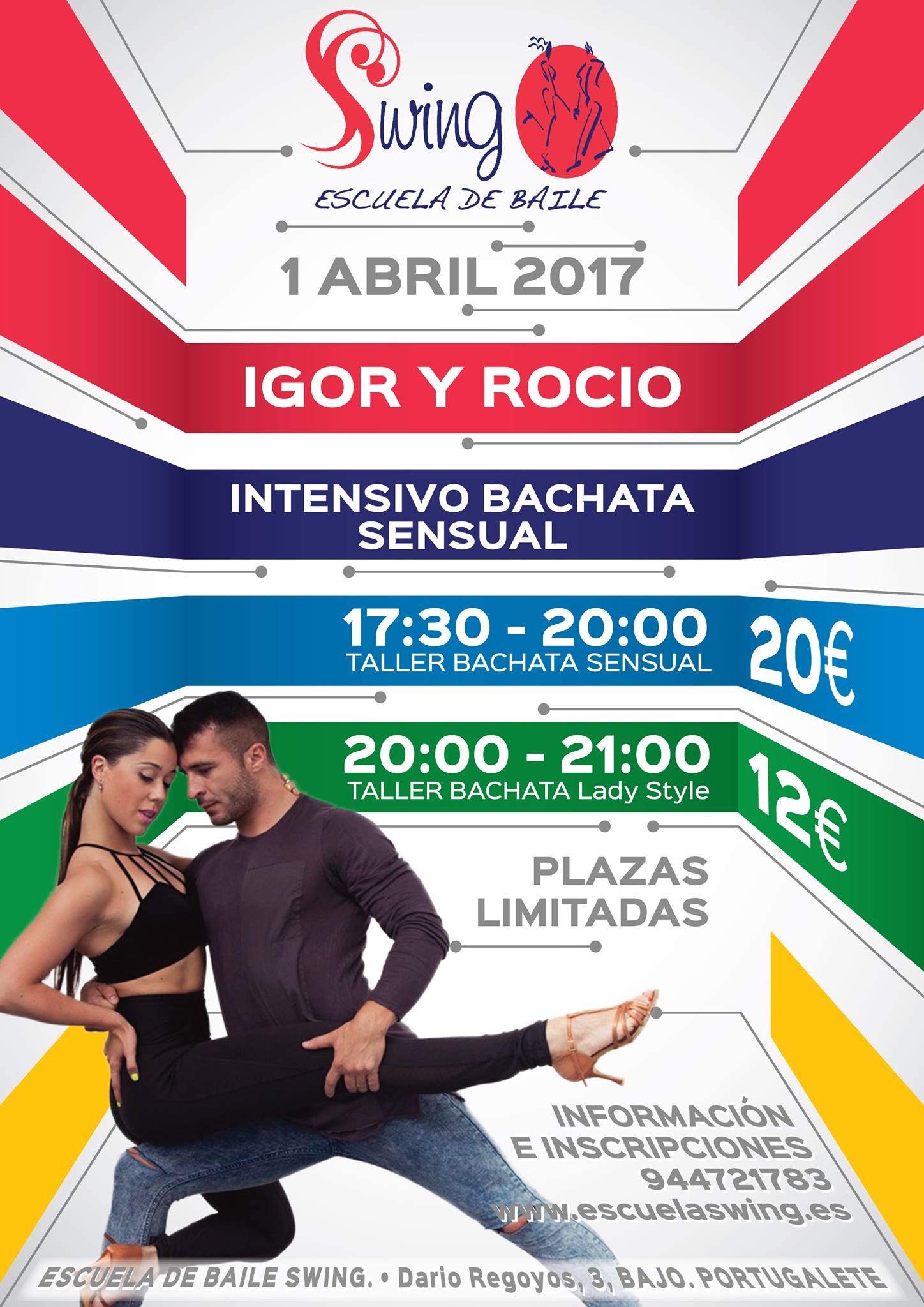 Intensivo de Bachata sensual con Igor y Rocio