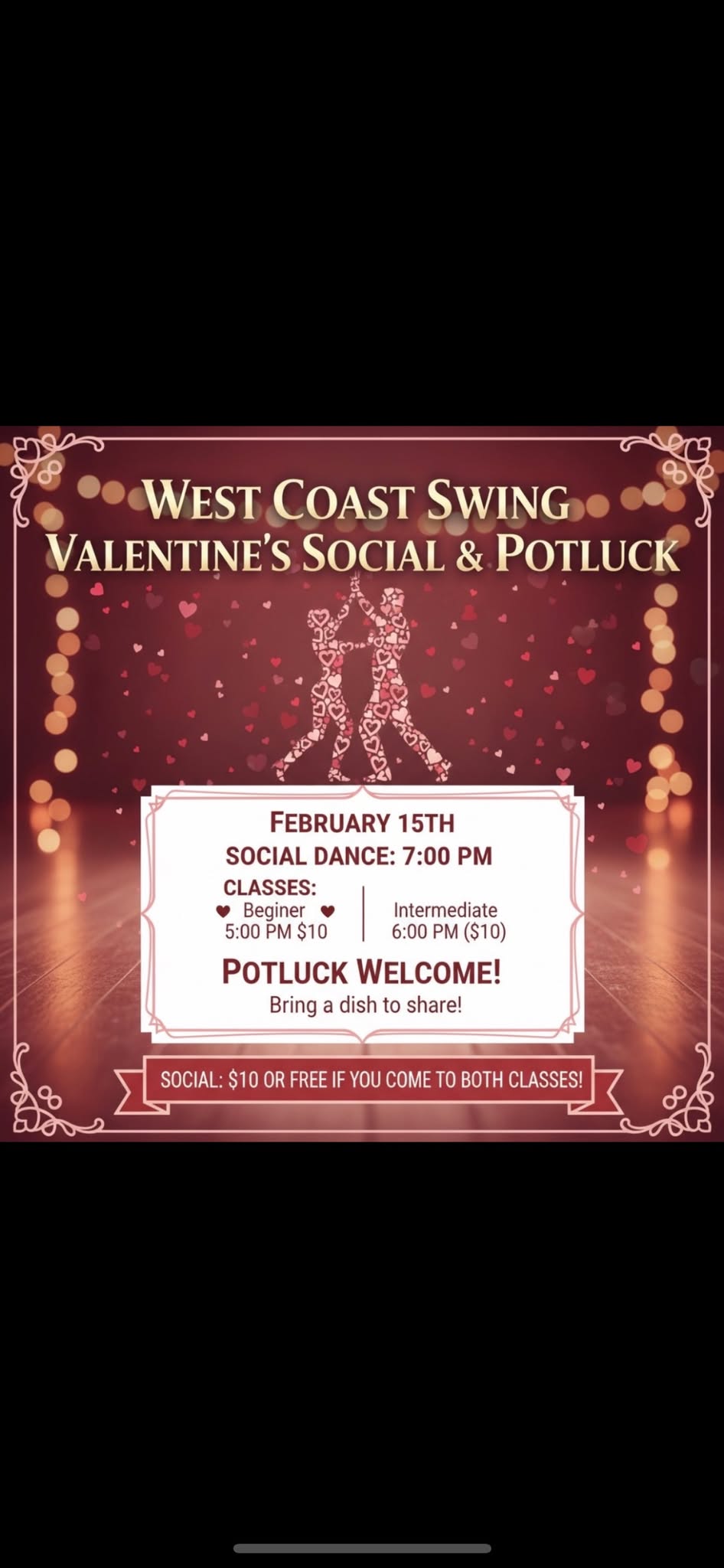 Valentine West Coast Swing Social